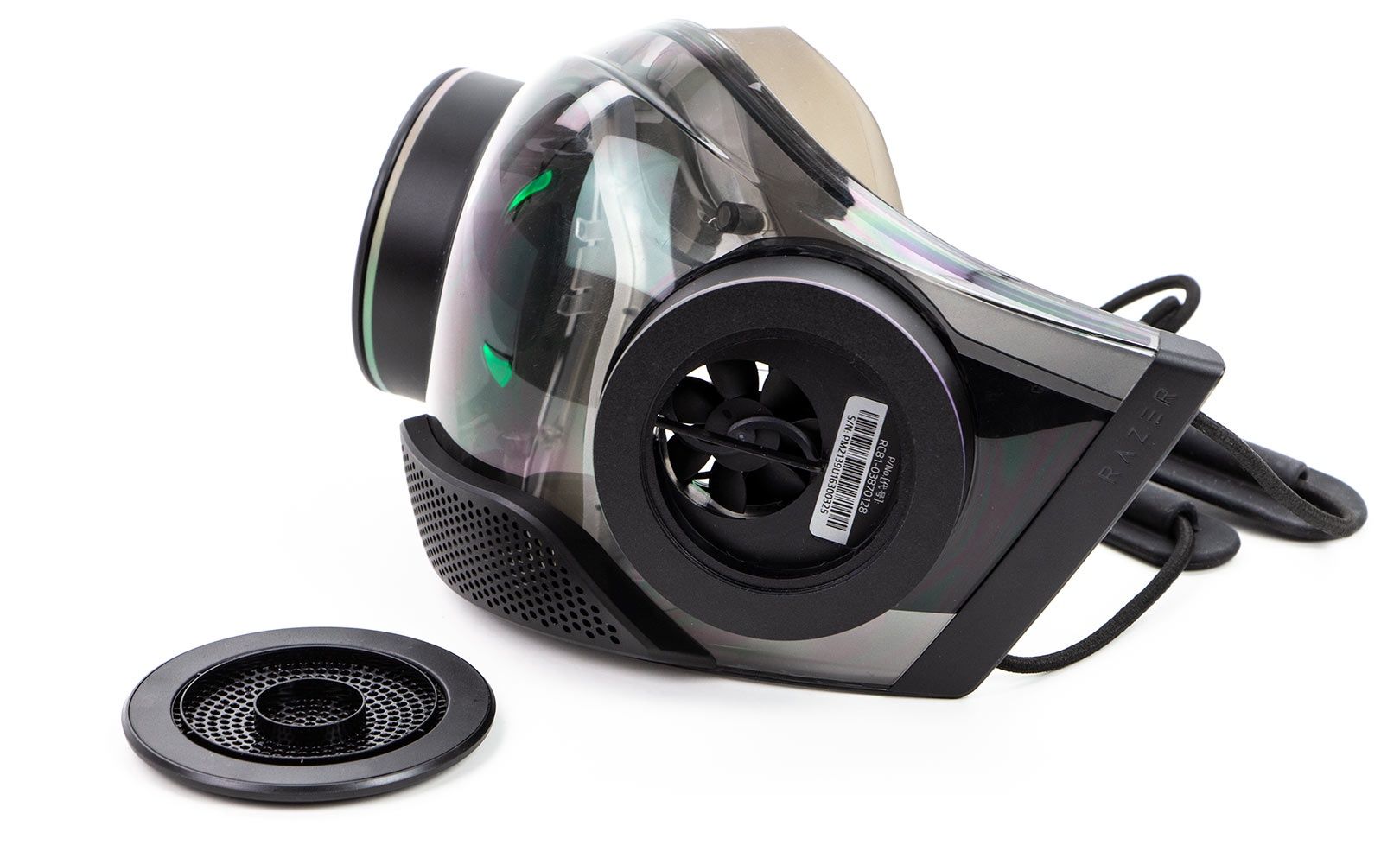 Razer Zephyr - zdjęta osłona filtrów