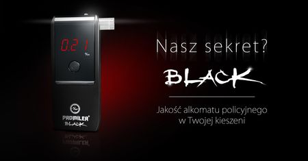Test alkomatu osobistego Promiler AL8000-Black