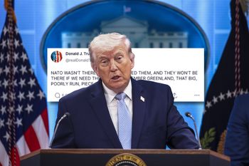 Szef NATO ledwie wyszedł od Trumpa. Prezydent USA zamieścił ostry wpis