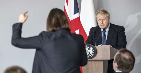 Ukraińska dziennikarka do Borisa Johnsona: "Boisz się lecieć do Kijowa"