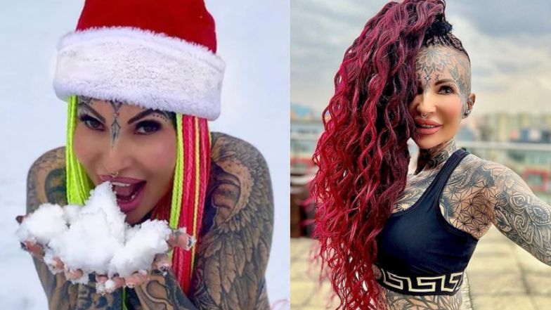 Adrianna Eisenbach z "Królowych życia" biega po śniegu w SAMYM BIKINI