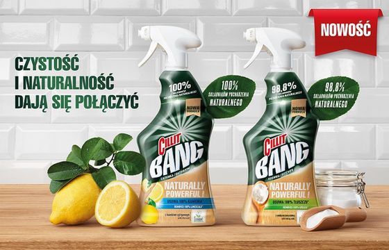 "Czystość i naturalność dają się połączyć” w kampanii Cillit Bang (wideo)