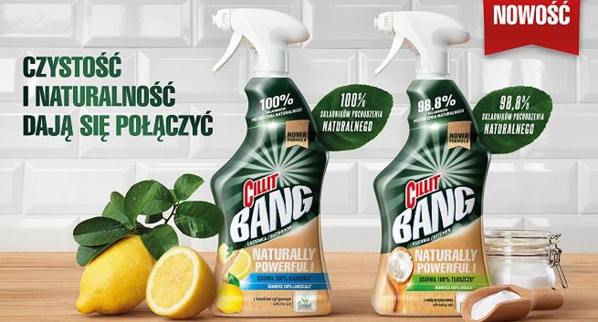 "Czystość i naturalność dają się połączyć” w kampanii Cillit Bang (wideo)
