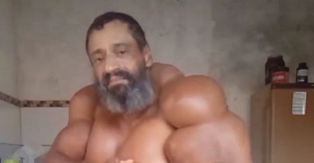 Valdir Segato, znany również jako "brazylijski Hulk", nie żyje. Miał 55 lat
