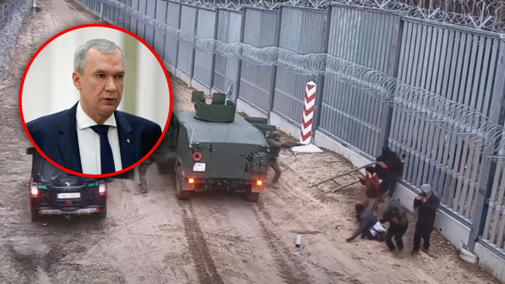 Paweł Łatuszka wskazuje, że Białoruś znów "gra" migrantami
