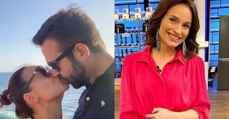 Anna Starmach prezentuje ciążowy brzuch. "Po ciężkim pierwszym trymestrze wreszcie odzyskuję siły" (FOTO)