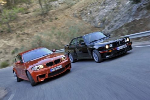 BMW 1 M Coupe w towarzystwie M3 Sport Evo [wideo]