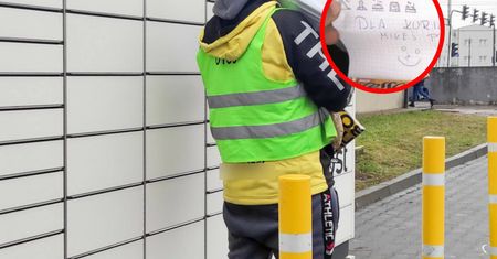 Kurier pokazał, co znalazł w paczkomacie. "Ale combo"