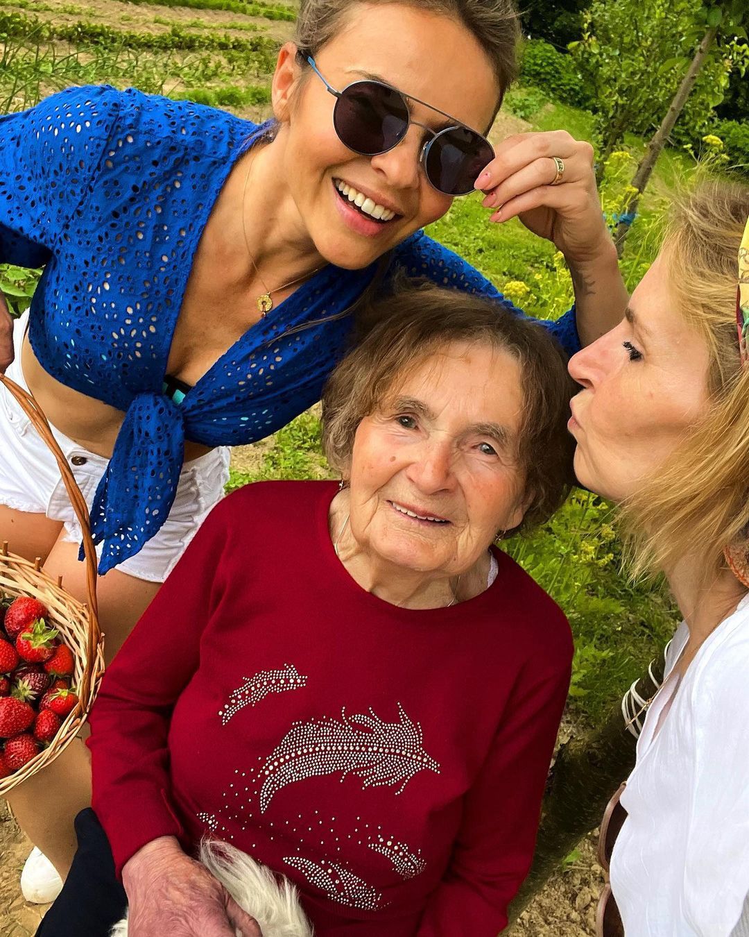 Edyta Herbuś odpoczywa w rodzinnych stronach