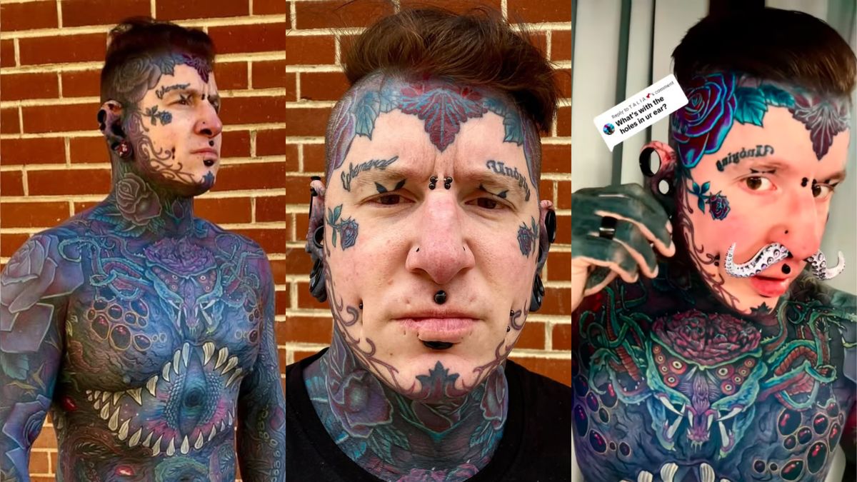 Jeremy "Remy" Schofield wydał fortunę na tatuaże