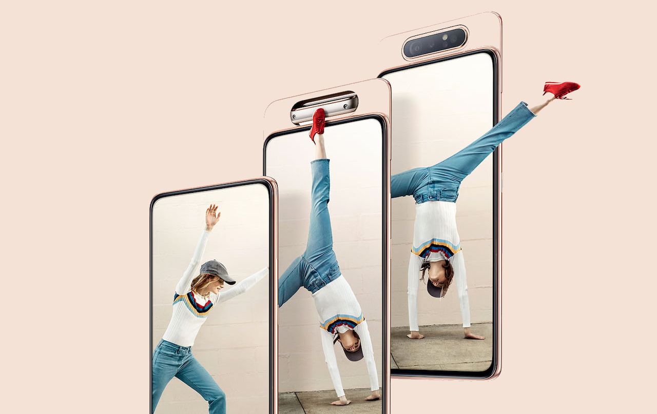 Galaxy A80 to nie tylko ciekawy aparat. Procesor Snapdragon 730 też jest przyzwoity