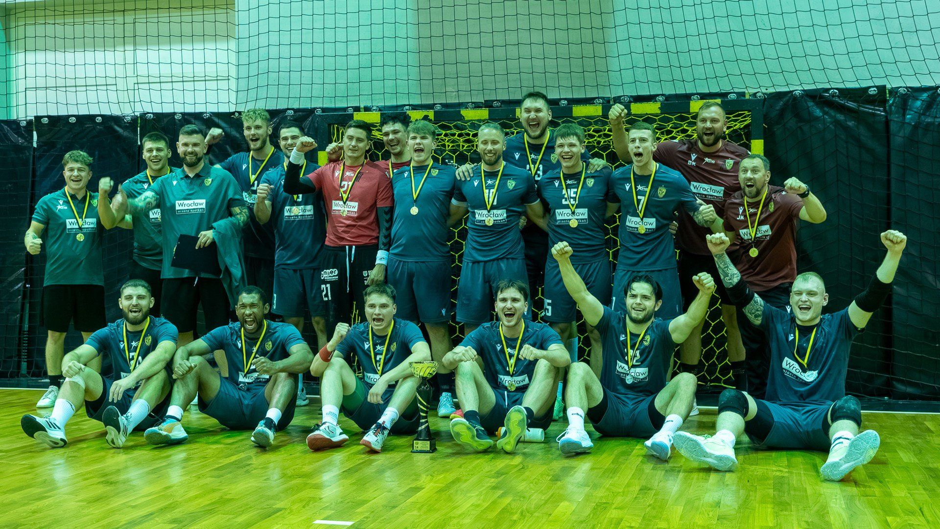 Zwycięzcy turnieju, ekipa Śląska Wrocław