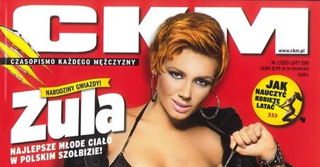 Zula na okładce "CKM"... "30-LATEK TO DLA MNIE DZIAD!"