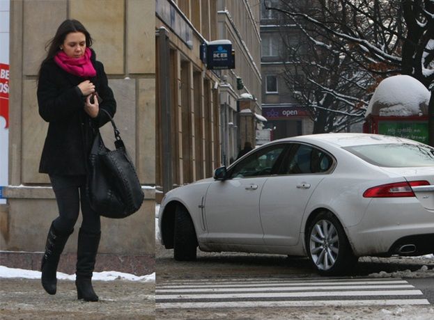 Rusin parkuje na przejściu dla pieszych (ZDJĘCIA)