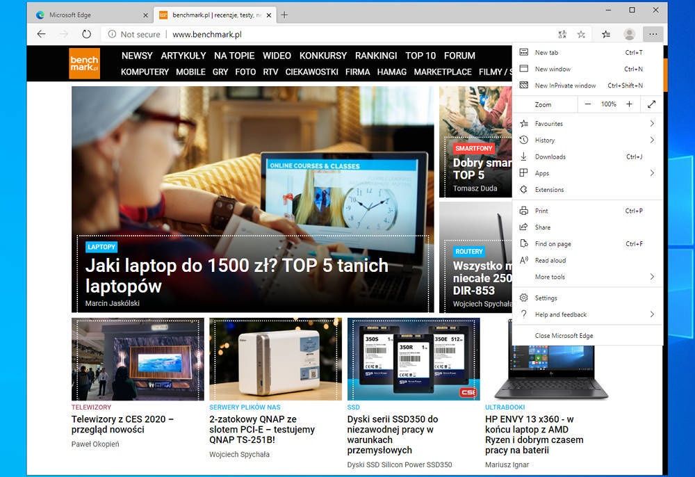 Windows 10 Edge