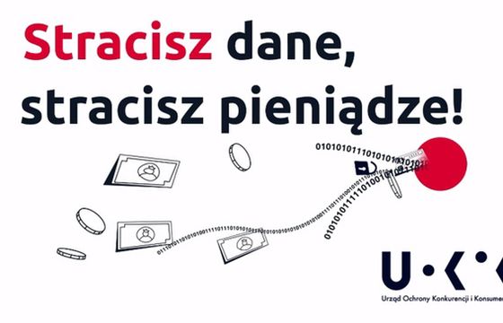 UOKiK w kampanii "Stracisz dane, stracisz pieniądze!" ostrzega przed oszustwami w przestrzeni cyfrowej. Spoty w TVP i Polskim Radiu