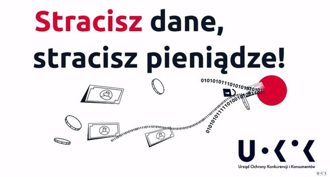 UOKiK w kampanii "Stracisz dane, stracisz pieniądze!" ostrzega przed oszustwami w przestrzeni cyfrowej. Spoty w TVP i Polskim Radiu