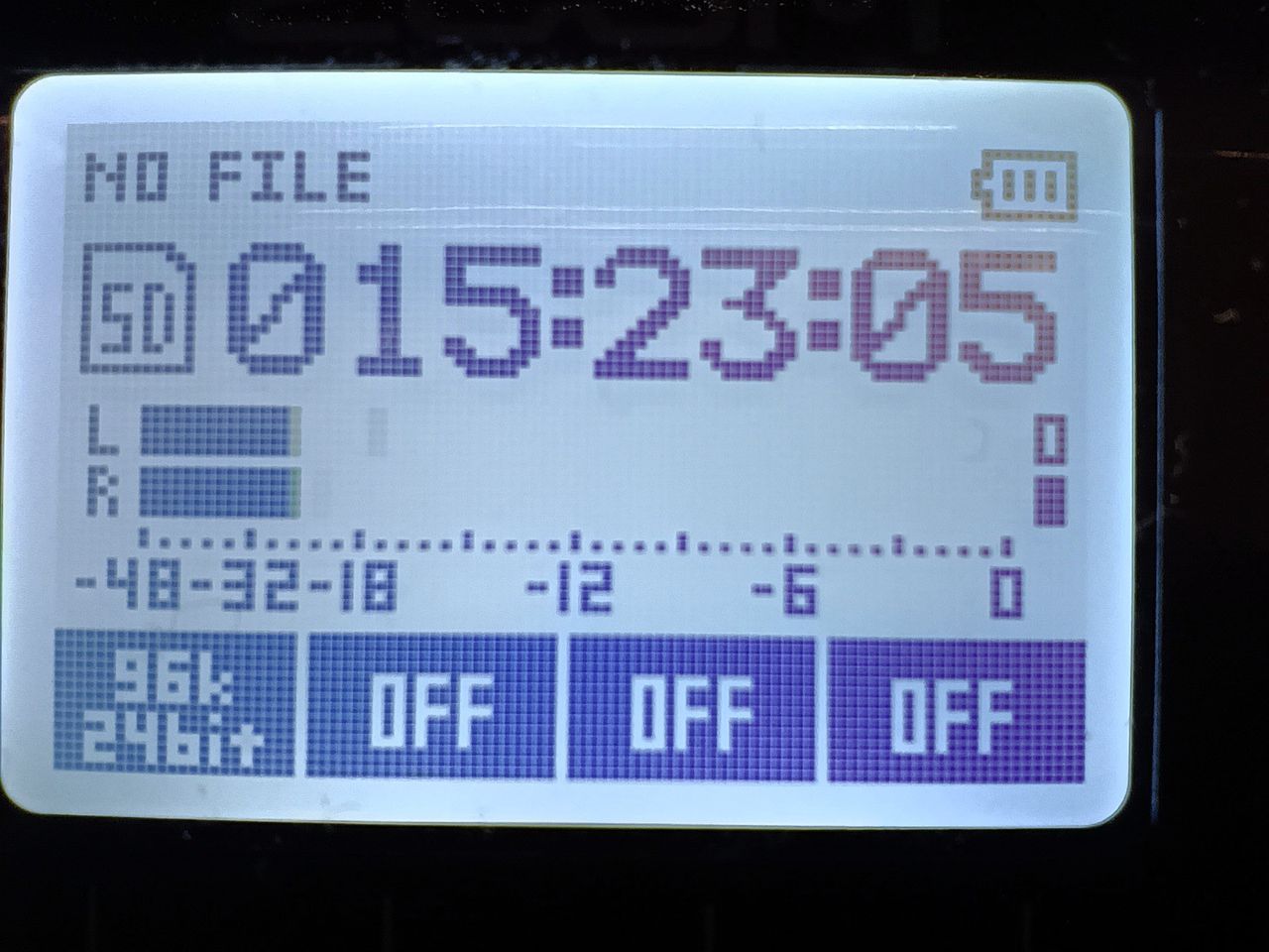 Wyświetlacz Zoom H1n