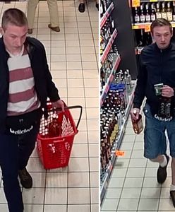 Kradzież w markecie. Gdyńska policja publikuje wizerunki poszukiwanych i prosi o pomoc w ujęciu