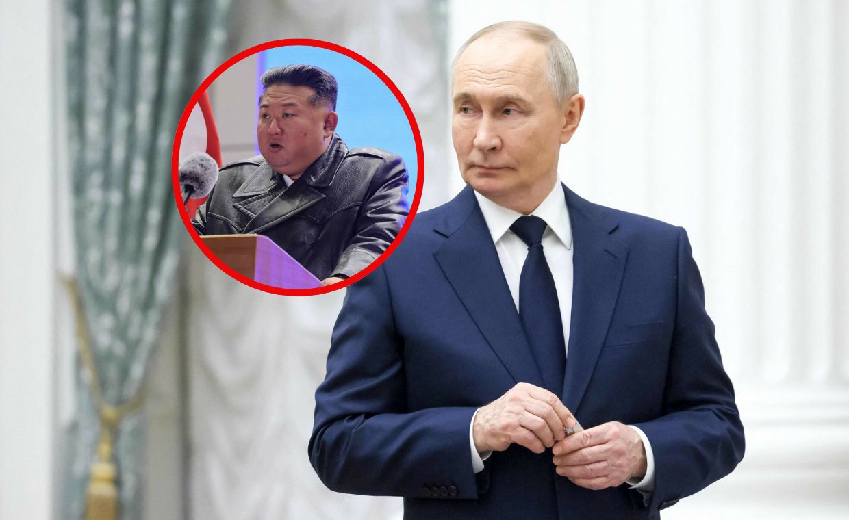Putin z noworocznymi życzeniami dla Kim Dzong Una. Pochwalił żołnierzy