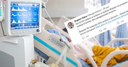 Były działacz PiS lekceważył epidemię. Trafił z dusznościami na oddział covidowy