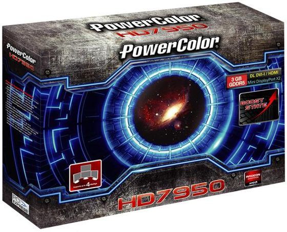 PowerColor HD7950 Boost State Edition karta graficzna zdjęcie opakowanie