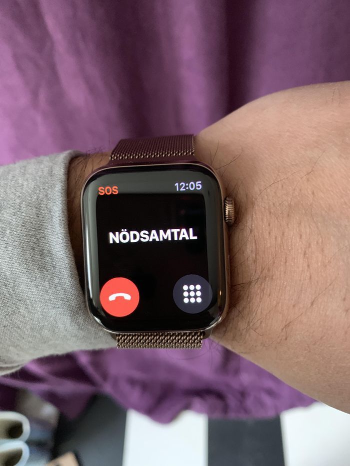 Apple Watch 4, źródło: aftonbladet.se