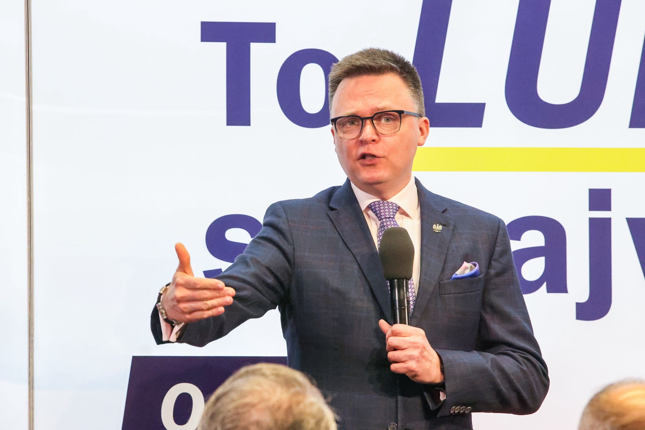Szymon Ho�ownia
kampania, kandydat na urz�d Prezydenta RP, polityk, polityka, Polska 2050, prezydencka, prezydenckie, przedwyborcze, spotkanie, Trzecia Droga, wyborcza, wyborcze, wybory