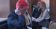 Wiśniewscy spotkali się na rozprawie rozwodowej. Mieli grobowe miny [WIDEO]