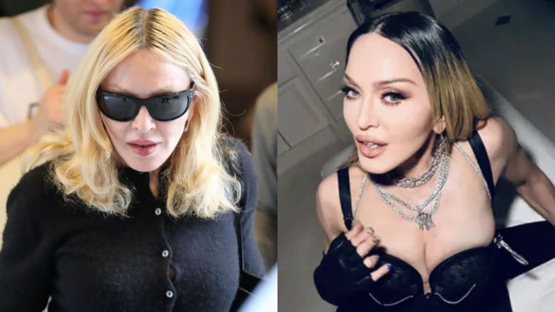 Wygładzona Madonna mknie ulicami Nowego Jorku.