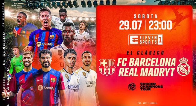 Start rozgrywek ligowych w Belgii i towarzyskie El Clásico w weekend w Eleven Sports