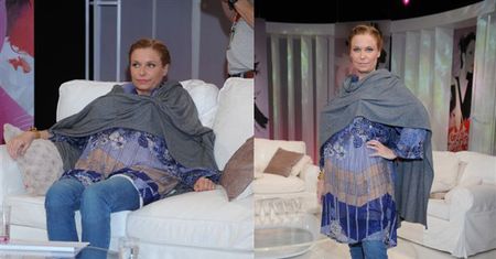Paulina Młynarska udaje ciążę... (ZDJĘCIA)