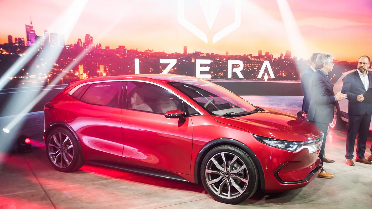 Pierwsze auto Izery ma być gotowe w połowie dekady.