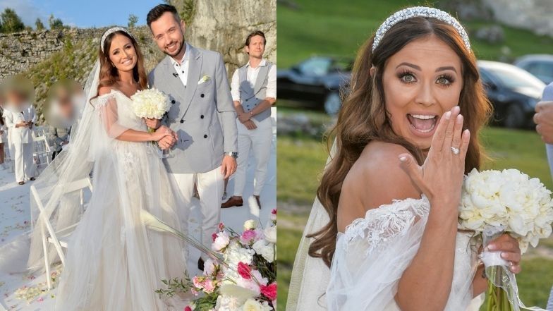 Tak wyglądał ślub Agnieszki Mrozińskiej