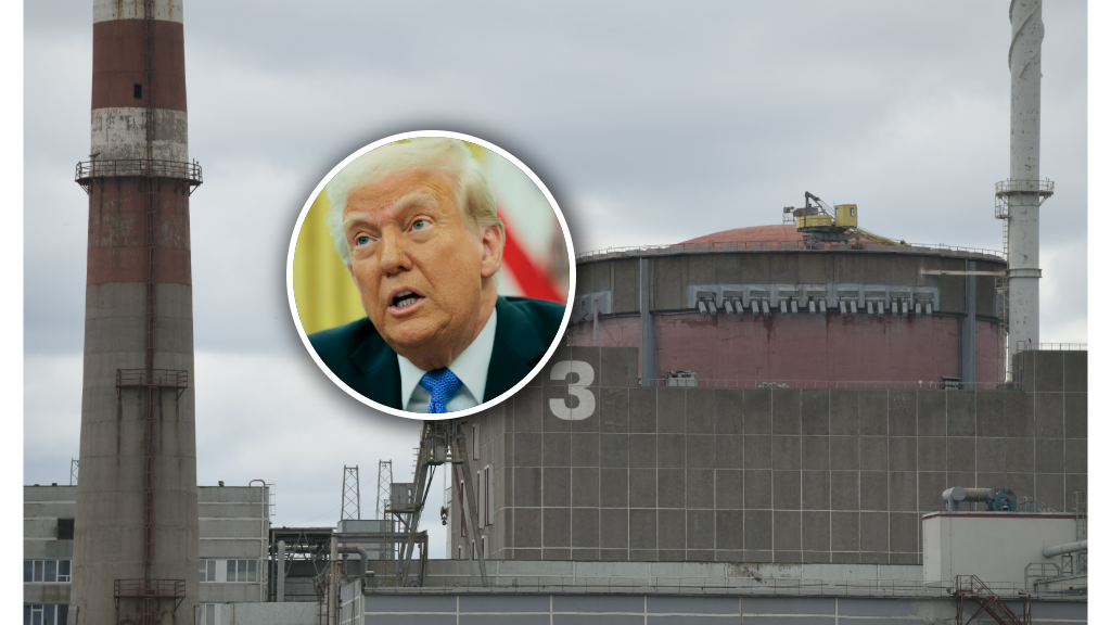 Donald Trump mówi o przejęciu elektrowni jądrowych w Ukrainie