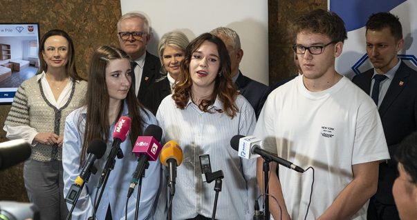 Wyremontowany internat przy ZSE w Pile. 