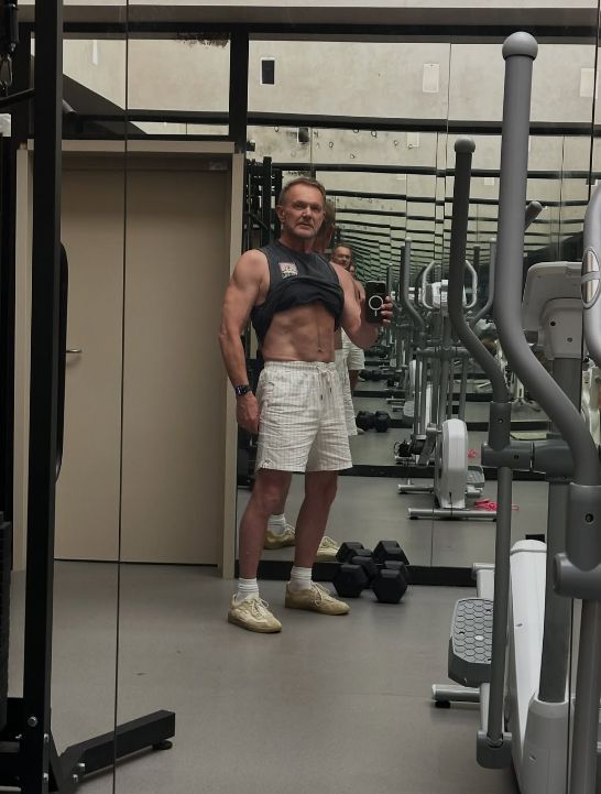 Cezary Pazura nieźle przypakował