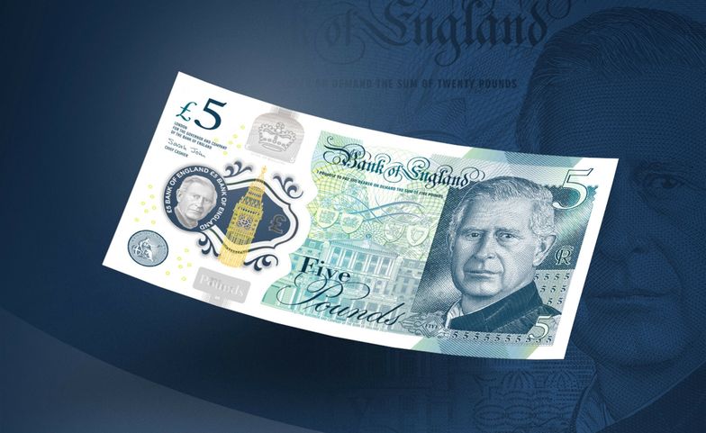 Król Karol III trafił na banknoty. Bank Anglii właśnie pokazał, jak będą wyglądać
