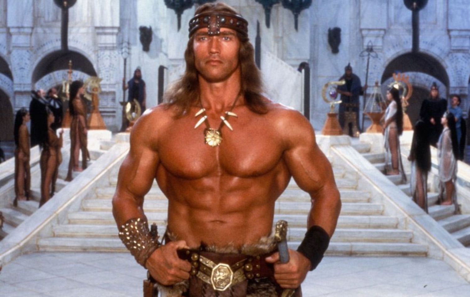 Arnold Schwarzenegger jako Conan
