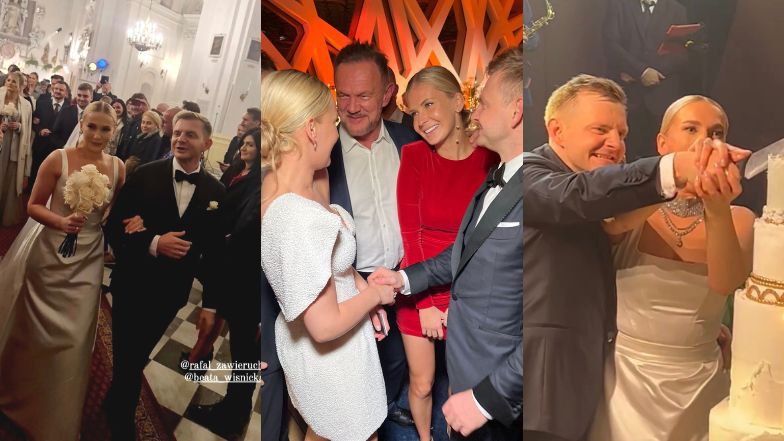 Tak wyglądał ślub Rafała Zawieruchy