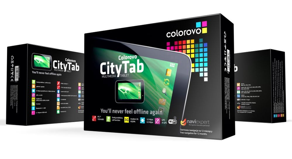Colorovo CityTab z 3G i darmowym NaviExpertem [wrażenia]