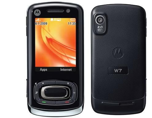 Motorola W7 Active Edition oficjalnie