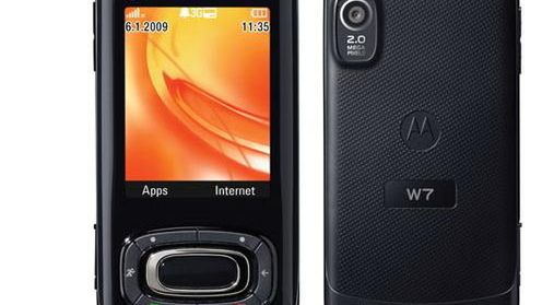 Motorola W7 Active Edition oficjalnie 1
