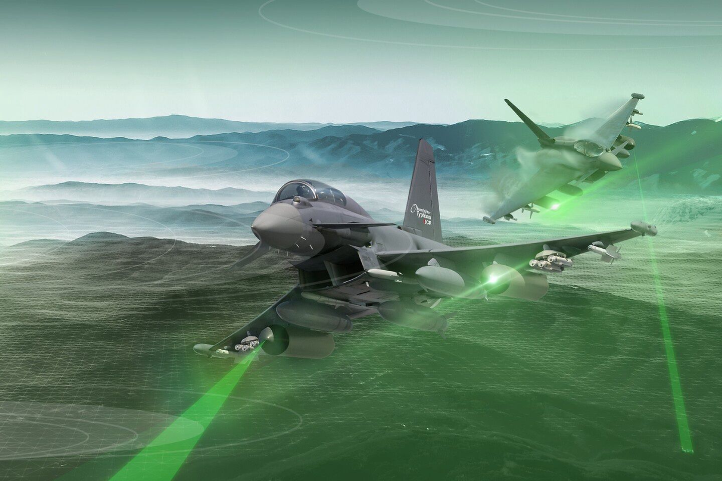 Eurofighter Typhoon ECR — wizualizacja