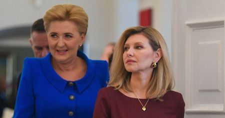 Spotkanie pierwszych dam. To napisała Zełenska