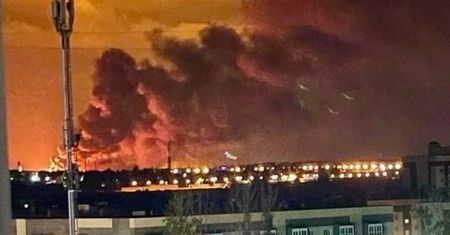 Rosyjska rafineria w ogniu. Ukraińcy uderzyli
