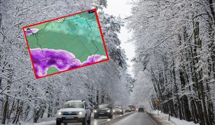 Śnieg sypnie w nocy. Szykujcie się na trudne warunki