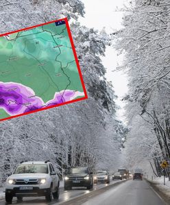 Śnieg sypnie w nocy. Szykujcie się na trudne warunki