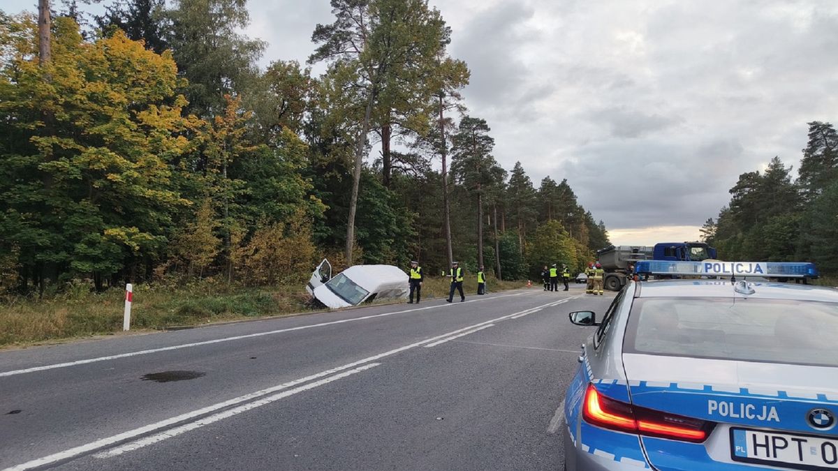 Tragiczny wypadek pod Olsztynem.