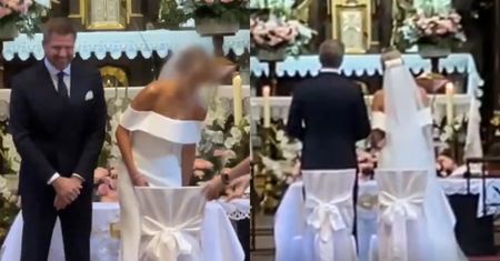 TYLKO NA PUDELKU: Tak wyglądała ŚLUBNA CEREMONIA Filipa Chajzera i 20-letniej Bianki Chajzer! Ładne z nich małżeństwo? (WIDEO)